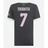 AC Milan Alvaro Morata #7 Tredjeställ Dam 2024-25 Kortärmad